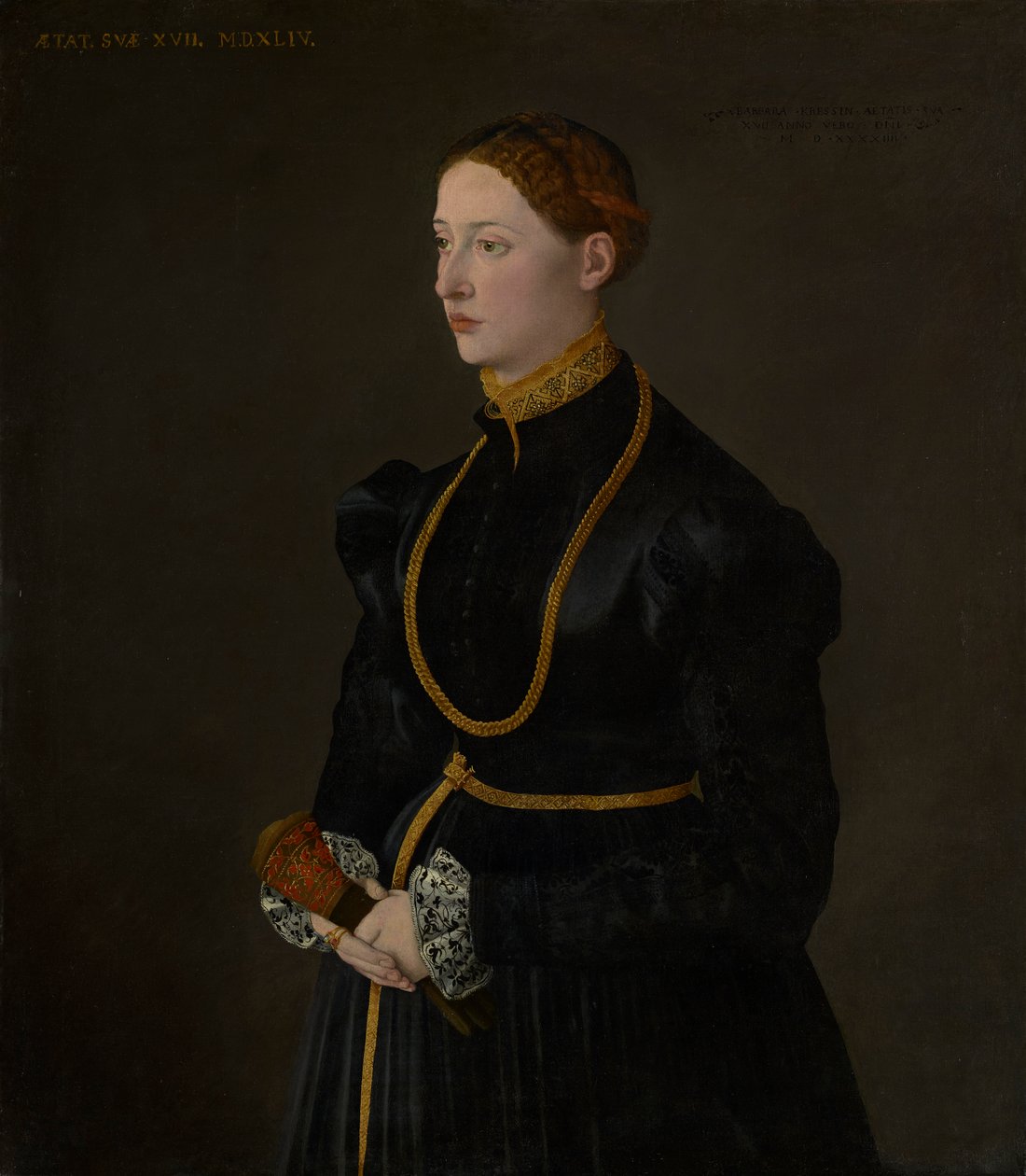 Portrait de Barbara Kressin - Unbekannt Unbekannt