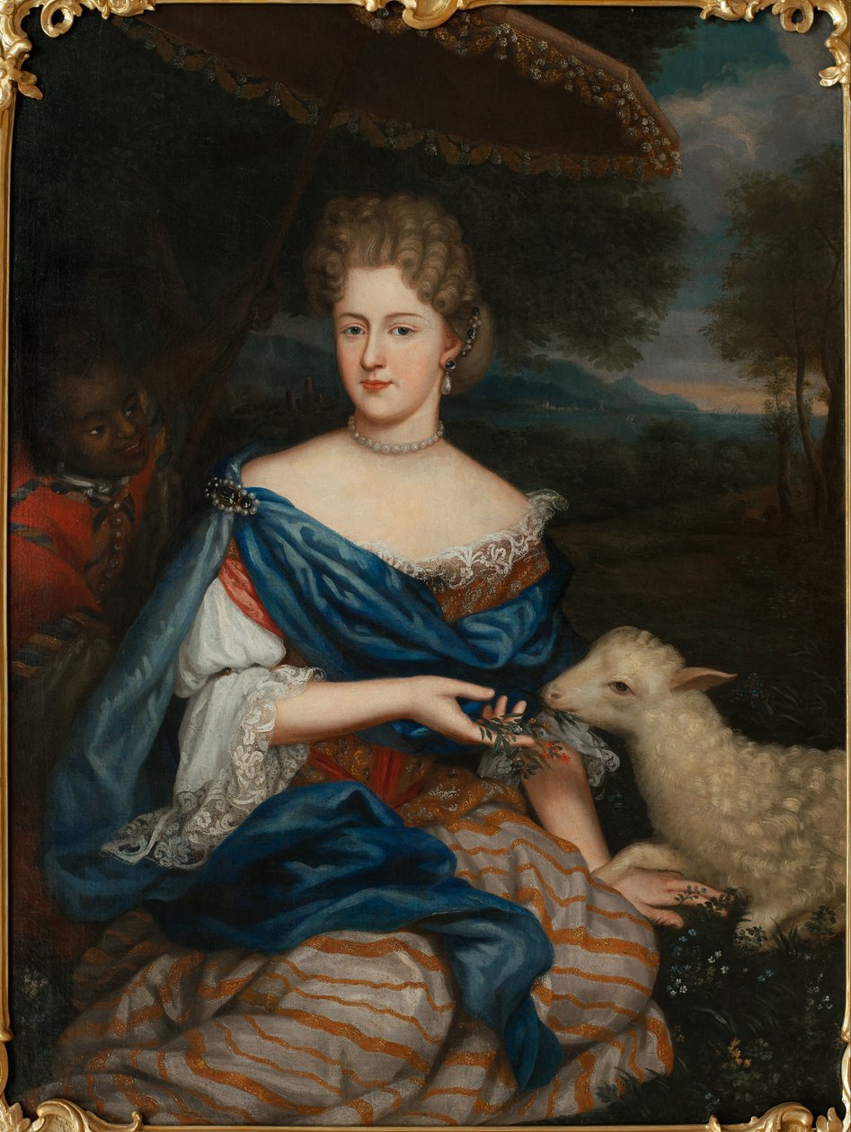 Portrait de Maria Carolina de Bouillon - Unbekannt Unbekannt