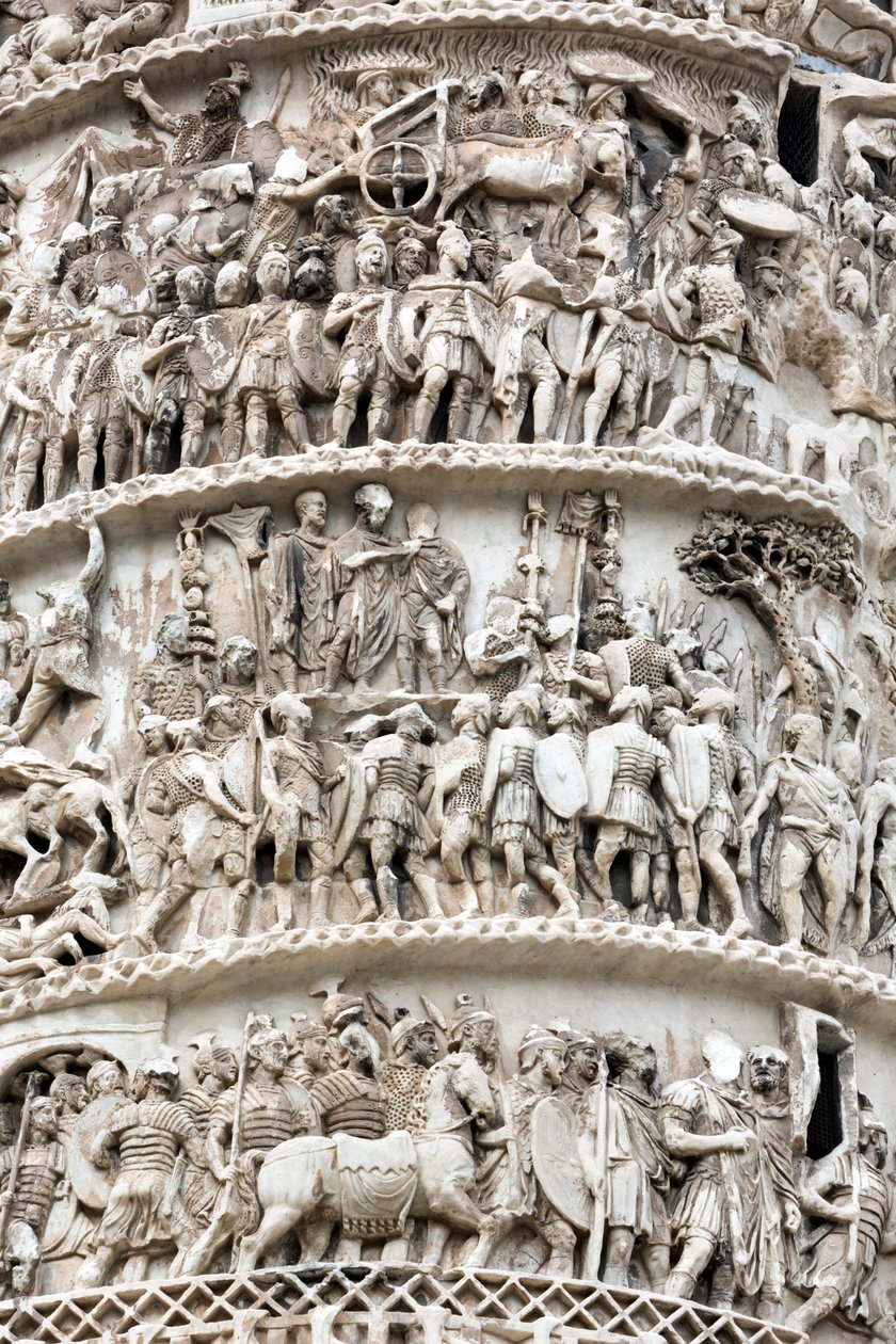 Rome, Italie. Colonne de Trajan - Unbekannt Unbekannt