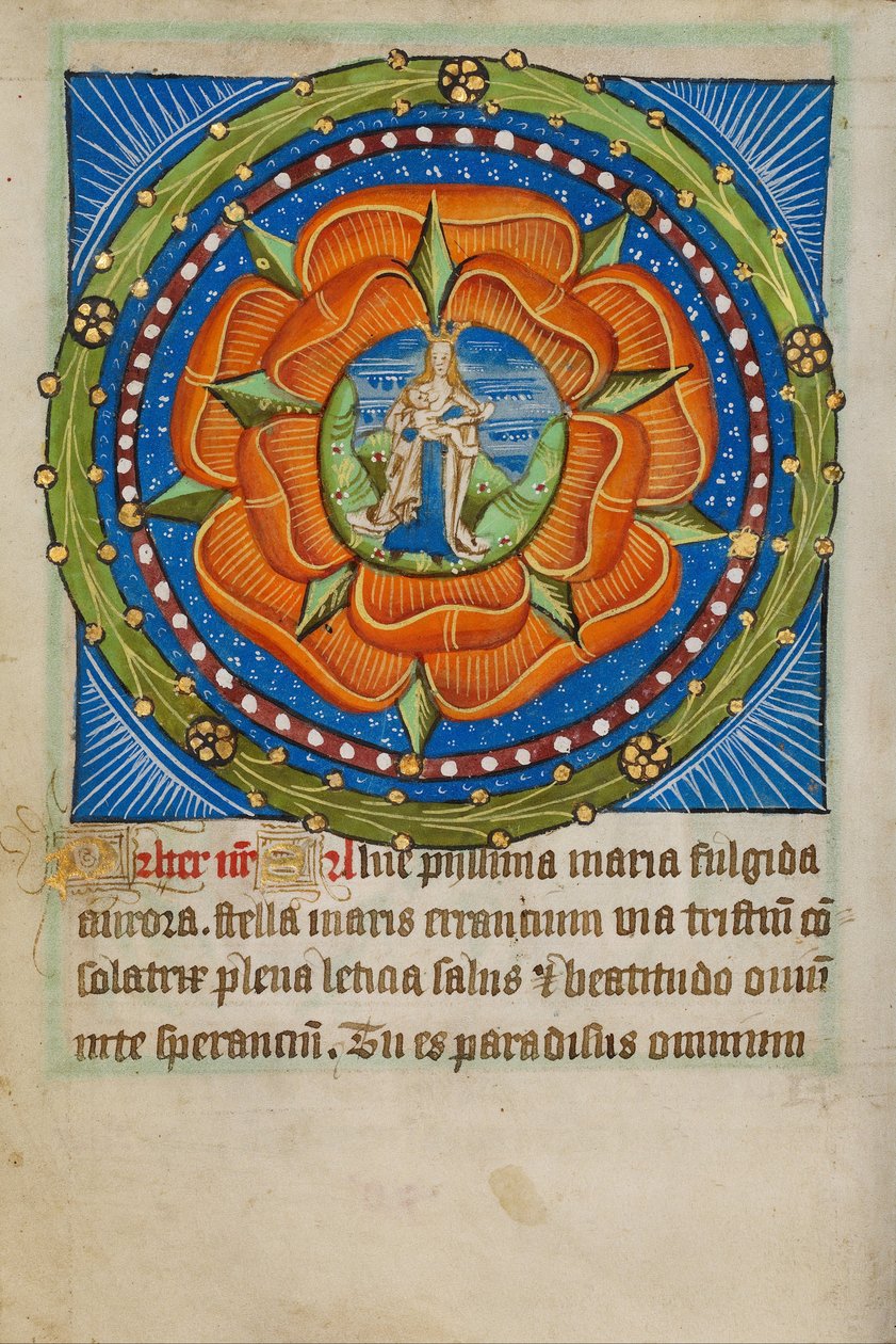 Chapelet avec Virgo Lactans - Unbekannt Unbekannt