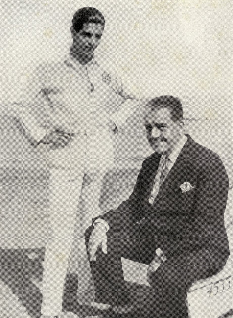 Serge Lifar et Sergei Pavlovich Diaghilev, de 