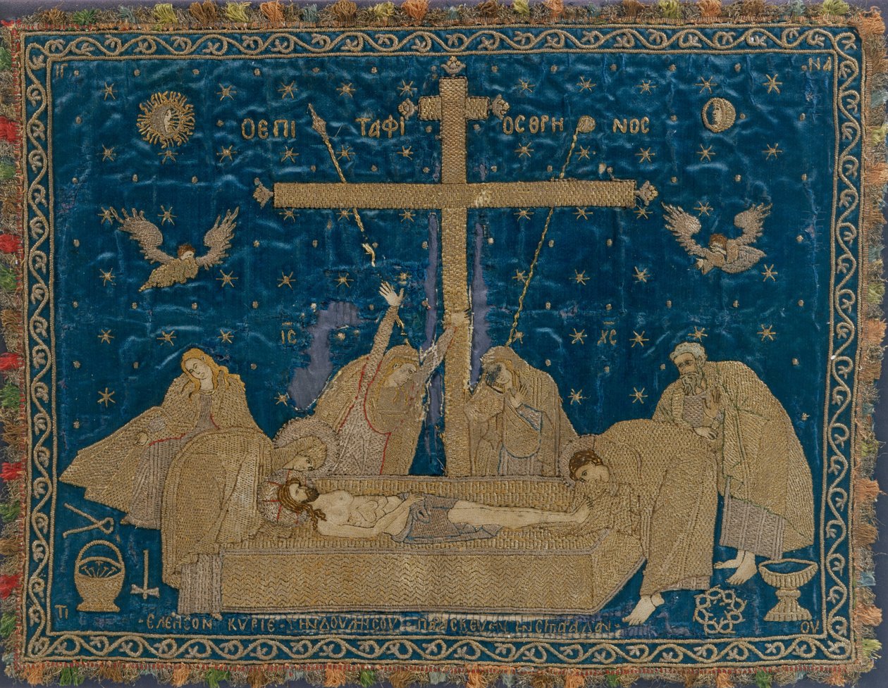 Antimension brodé de fil d