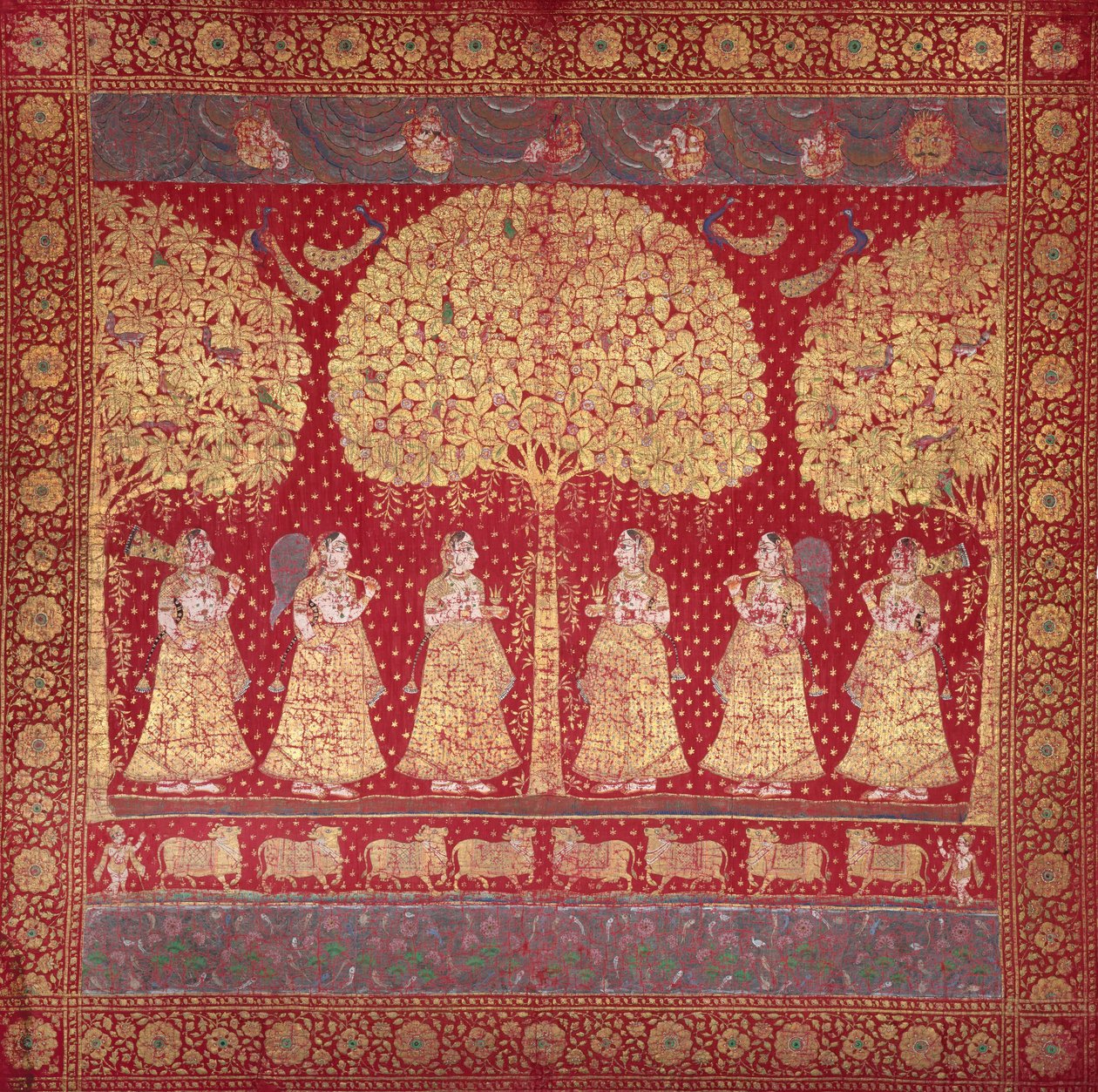 Tentures de temple (pechhavai) - Unbekannt Unbekannt