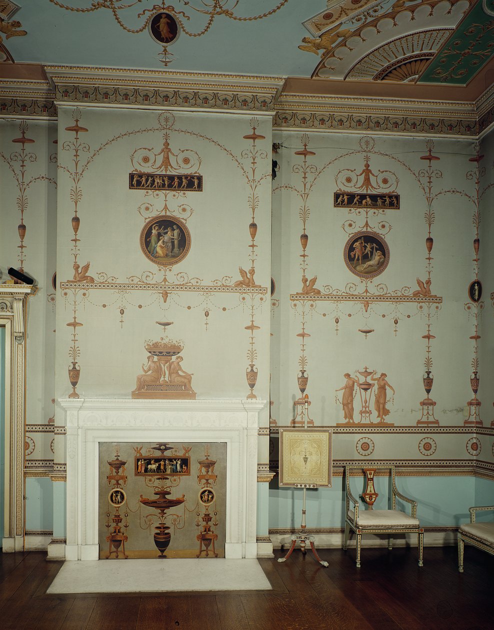 La salle étrusque, Osterley Park, Middlesex - Unbekannt Unbekannt