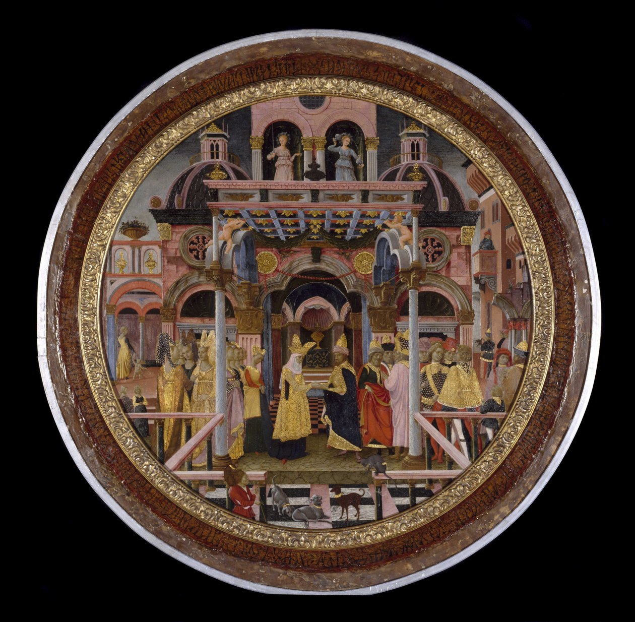 La Rencontre de Salomon et de la Reine de Saba - Unbekannt Unbekannt