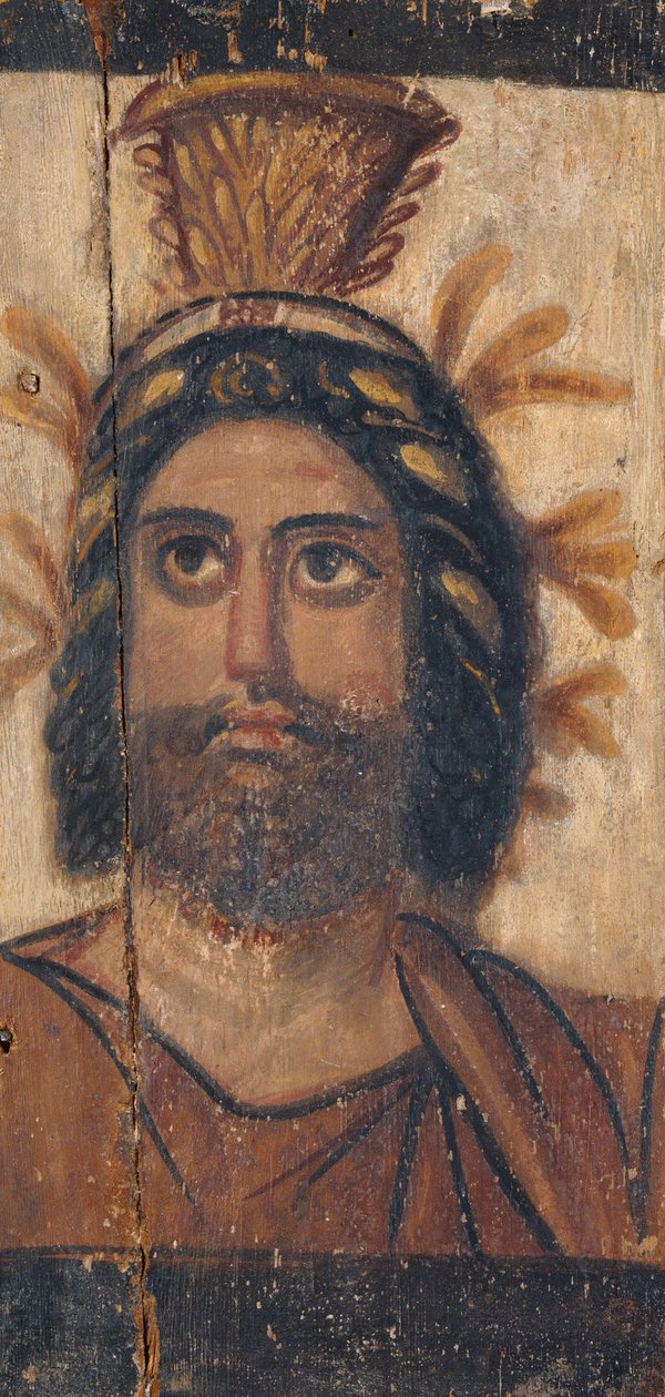 Panneau de Triptyque avec Image Peinte de Sérapis - Unbekannt Unbekannt
