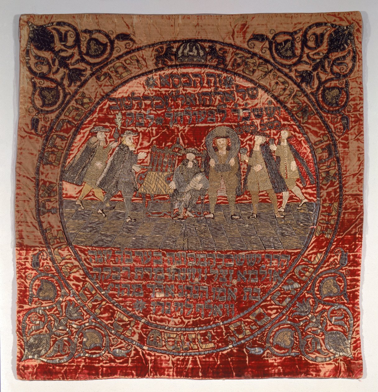 Artiste inconnu, Fabricant - Housse de coussin de circoncision - Unbekannt Unbekannt
