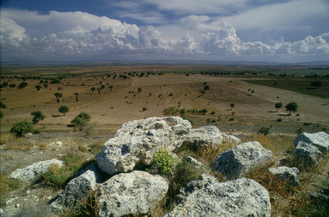 Vue de Troie du paysage environnant - Unbekannt Unbekannt
