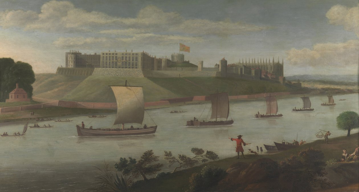 Château de Windsor depuis la rive du Buckinghamshire - Unbekannt Unbekannt