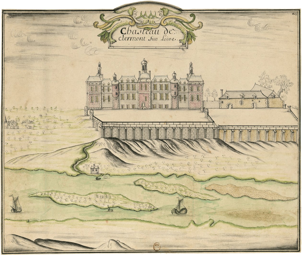 Château de Clermont-sur-Loire - Unbekannt Unbekannt