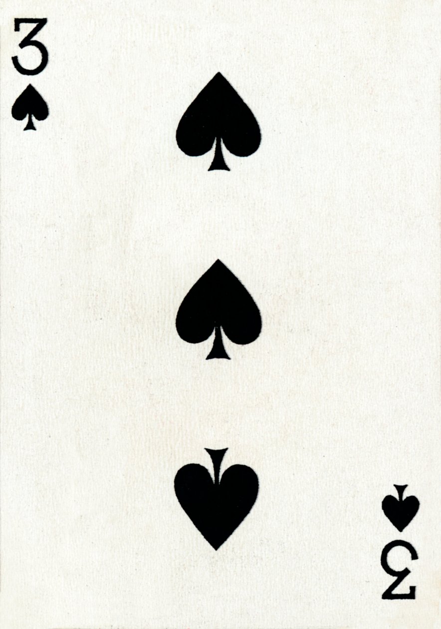 3 de pique d