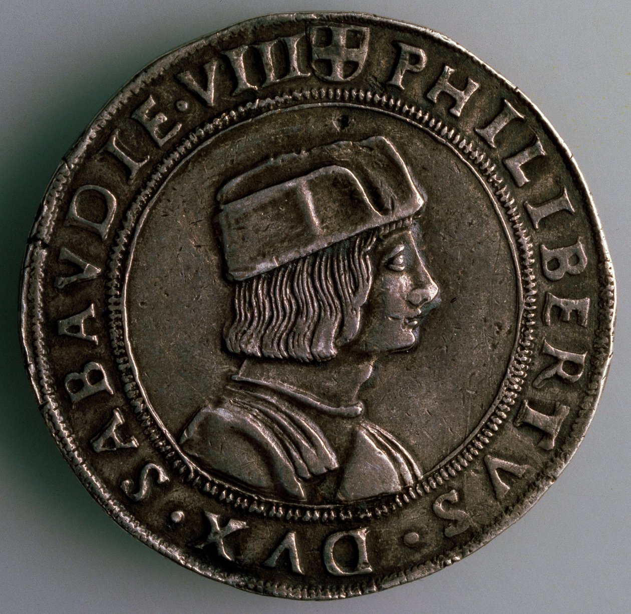 4-Testoon. Duché de Savoie, Italie, Avers : Philibert II, duc de Savoie, 1497-1504 - Unbekannt