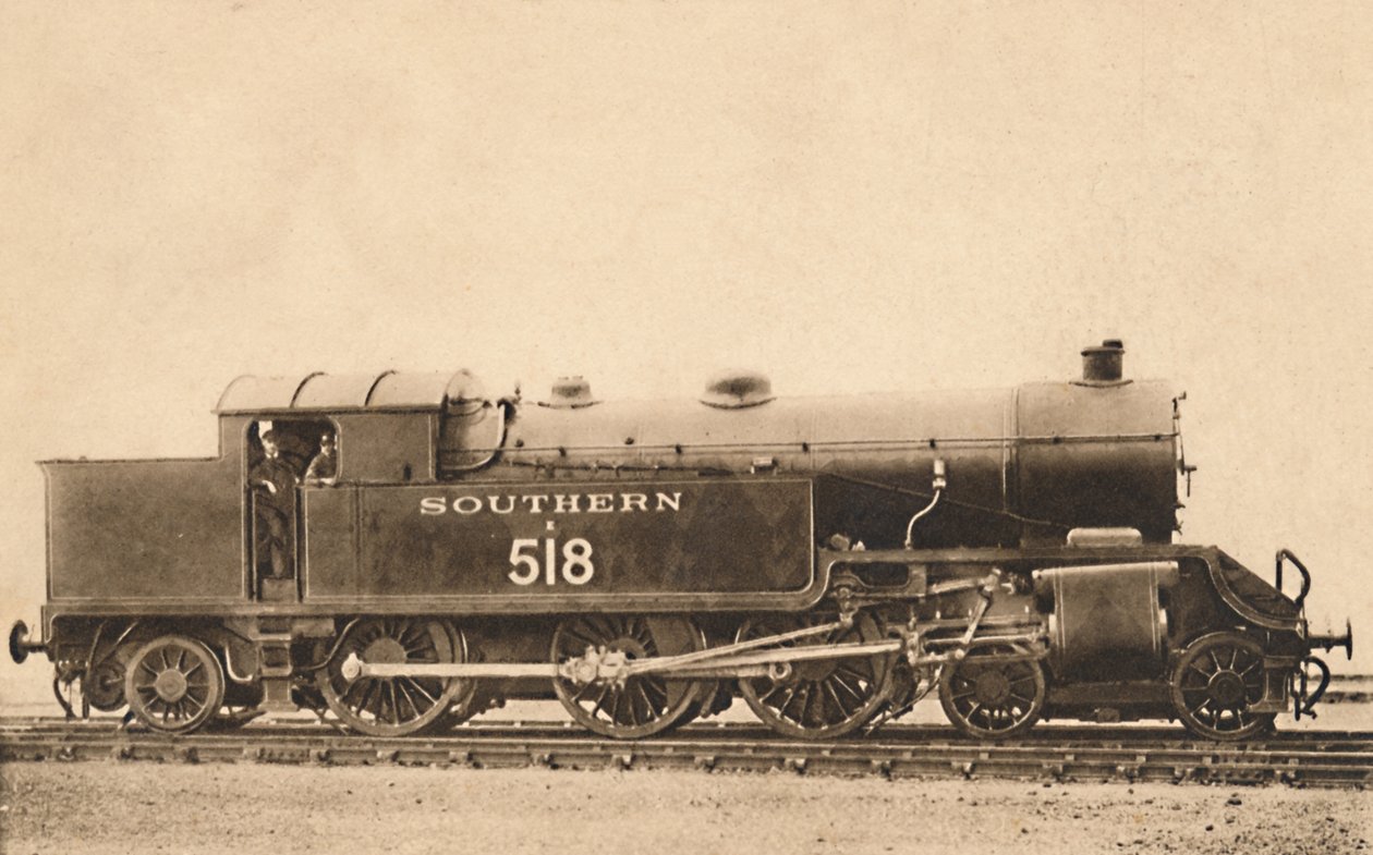 Locomotive-tender 4.6.2. No. E.518, début des années 1900 - Unbekannt
