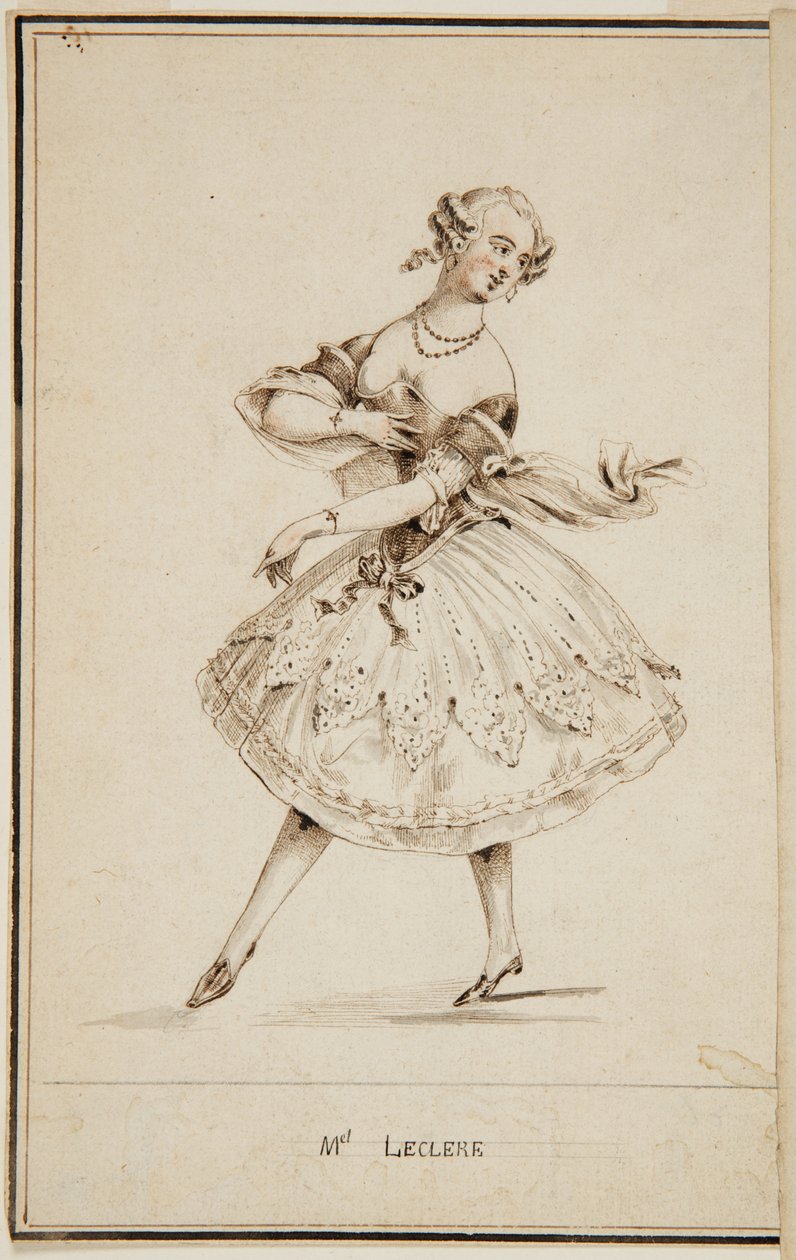 Une Danseuse de Ballet, Mademoiselle Leclerc - Unbekannt