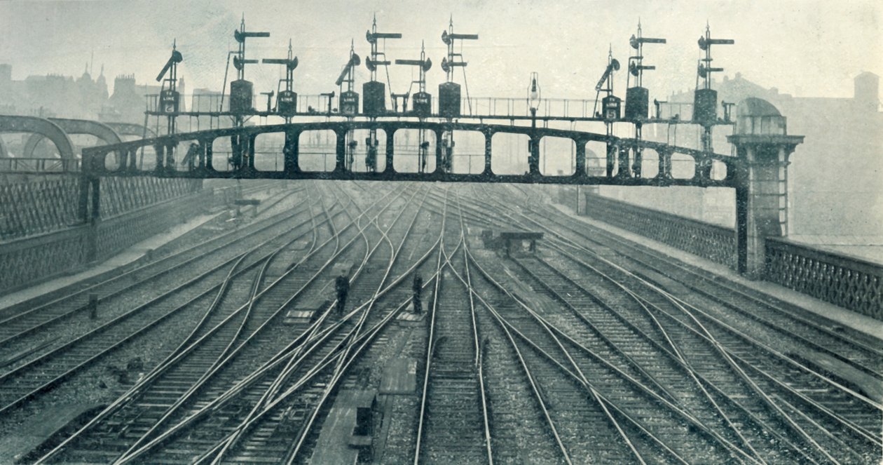 Un pont de signaux, 1922 - Unbekannt