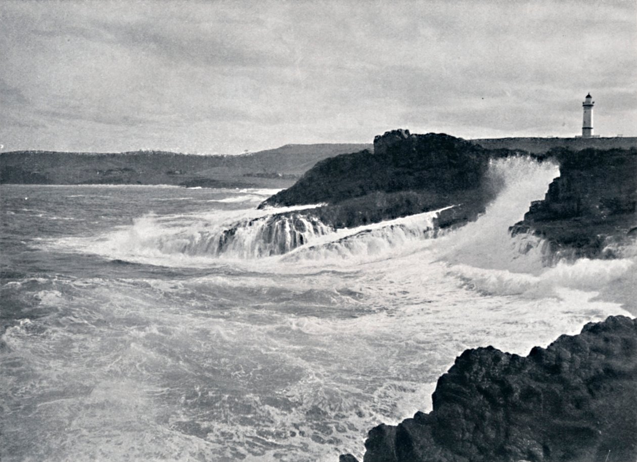 Une vue charmante du paysage côtier pittoresque de N.S.W., vers 1900 - Unbekannt