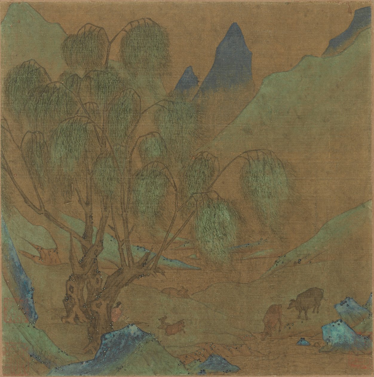 Une scène pastorale, 1271-1368 - Unbekannt