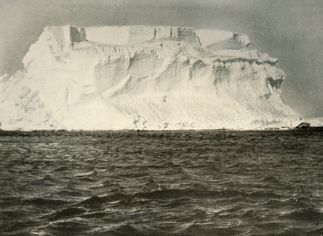 Un iceberg tabulaire de forme typique antarctique - Unbekannt