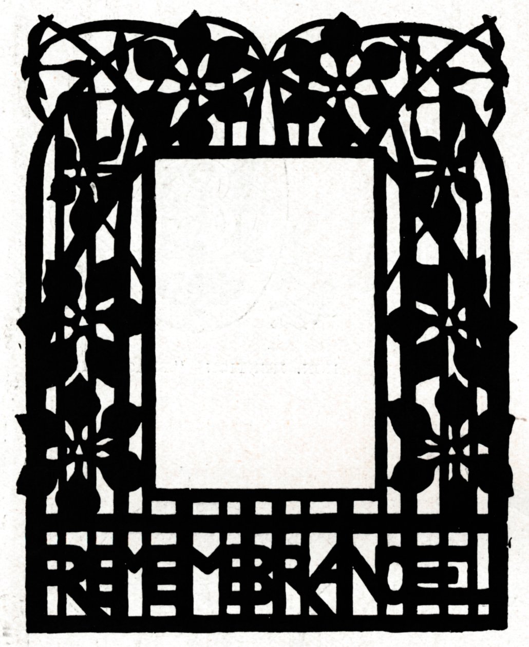 Un design pour un cadre intitulé Margery Daw, 1898 - Unbekannt