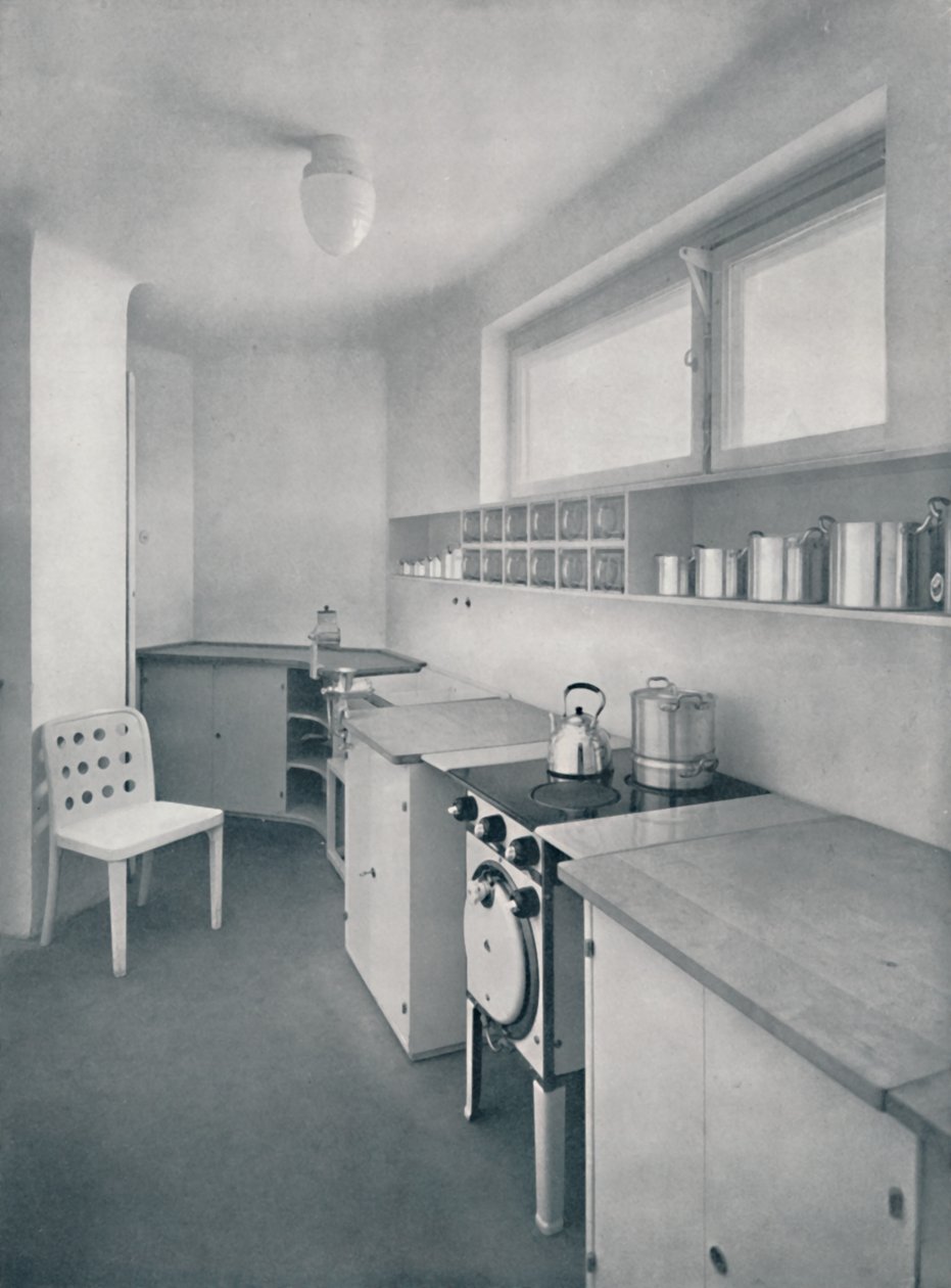 Une cuisine conçue par le professeur Oswald Haerdtl, de Vienne, 1935 - Unbekannt