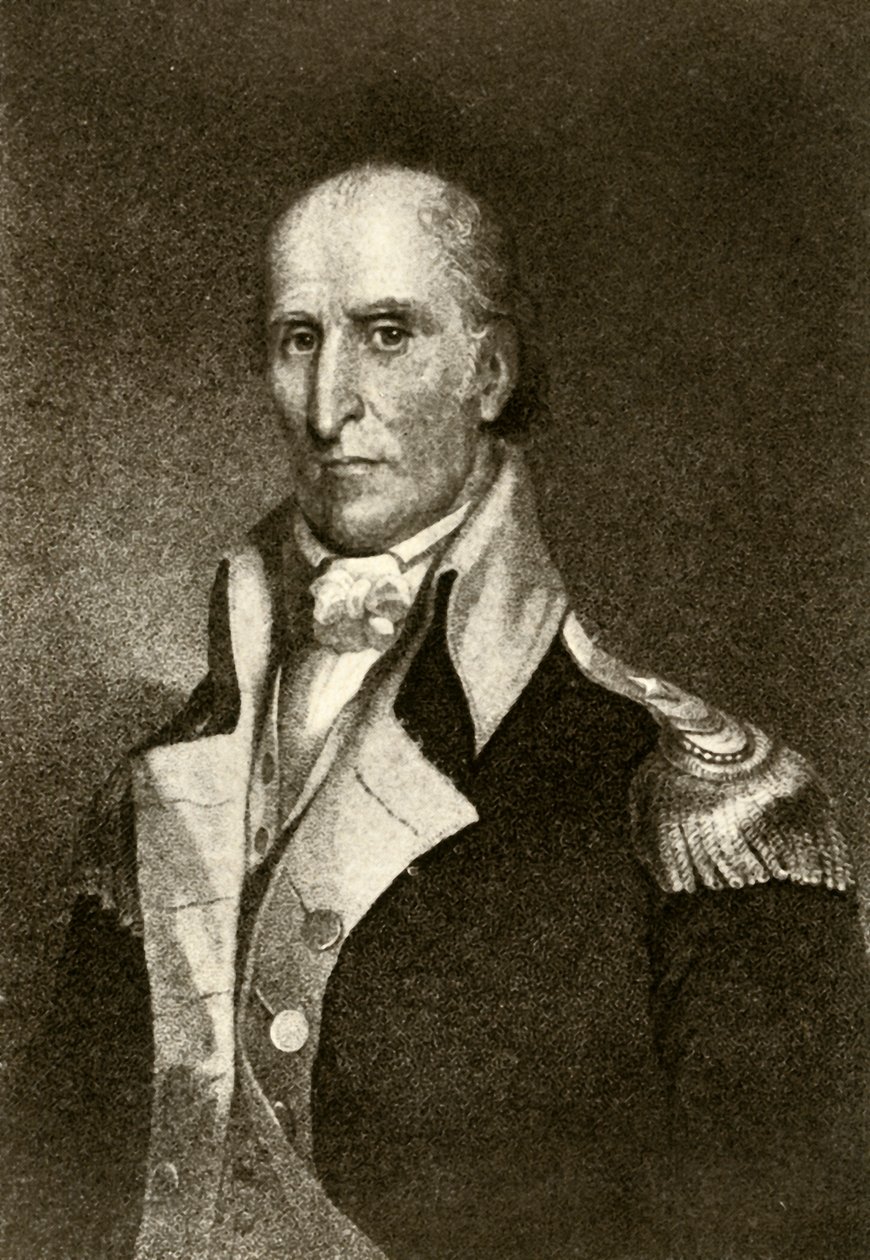 Portrait du général Andrew Pickens, vers 1790 - Unbekannt