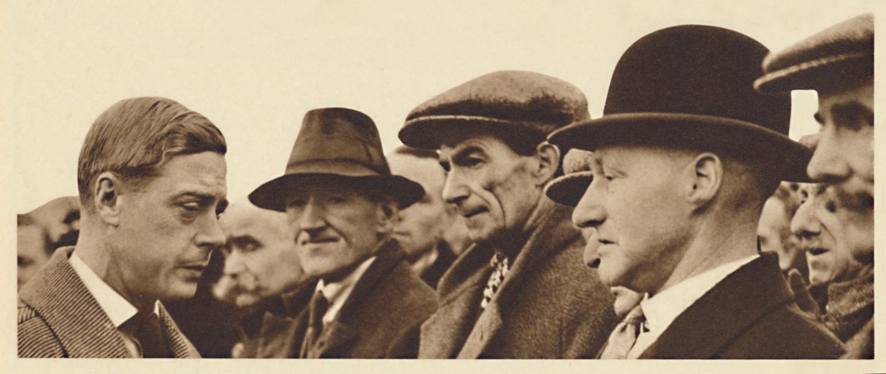 Une discussion avec des anciens combattants, Pays de Galles du Sud, 1936 1937 - Unbekannt
