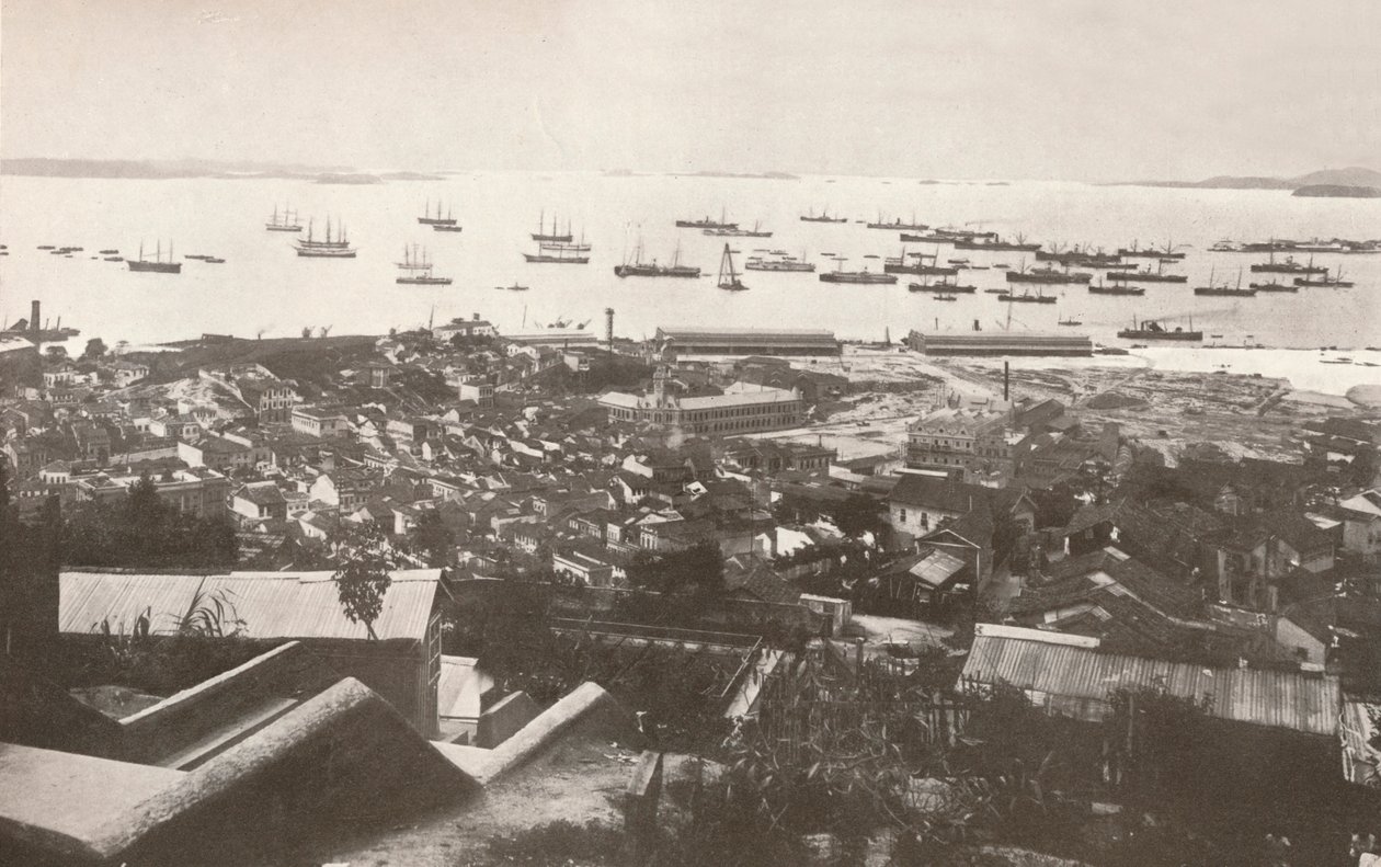 Vue des nouveaux quais en construction, 1914 - Unbekannt