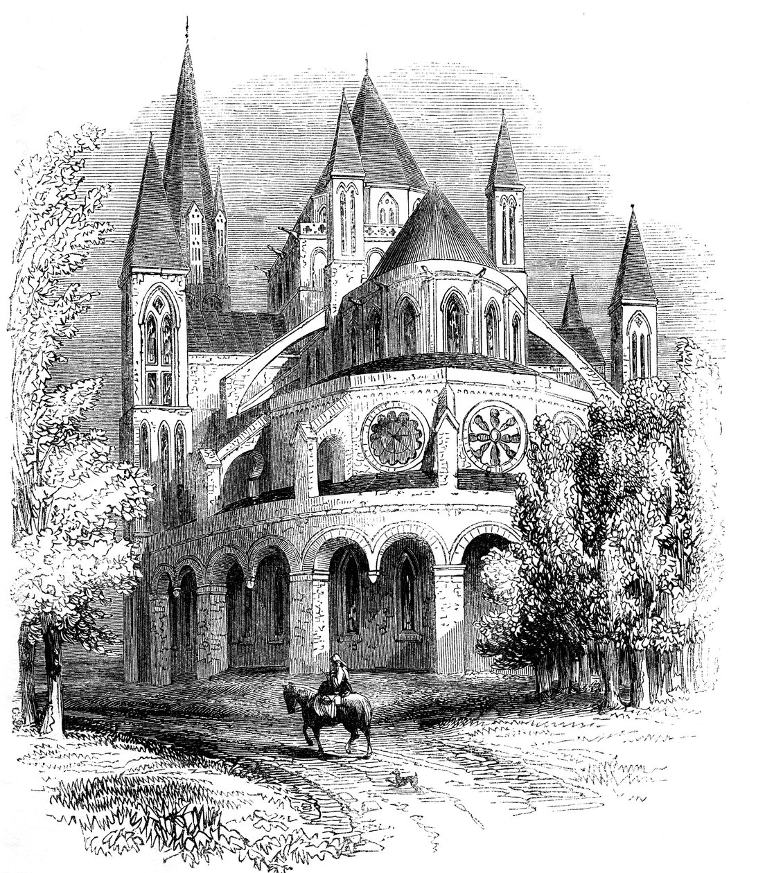 Abbaye aux Hommes, Caen, Normandie, France - Unbekannt