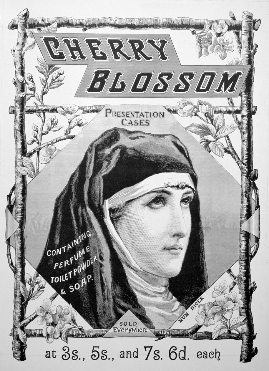 Publicité pour les articles de toilette Cherry Blossom, 1893 - Unbekannt