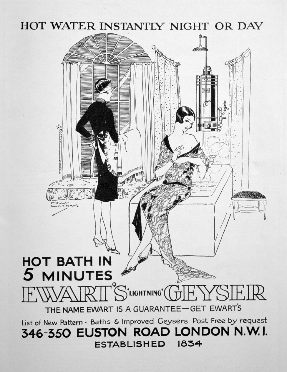 Publicité pour le Geyser d