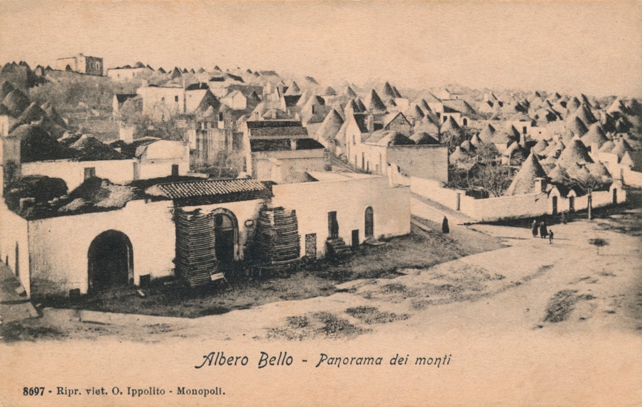 Albero Bello - Panorama des Monts, c1910 - Unbekannt