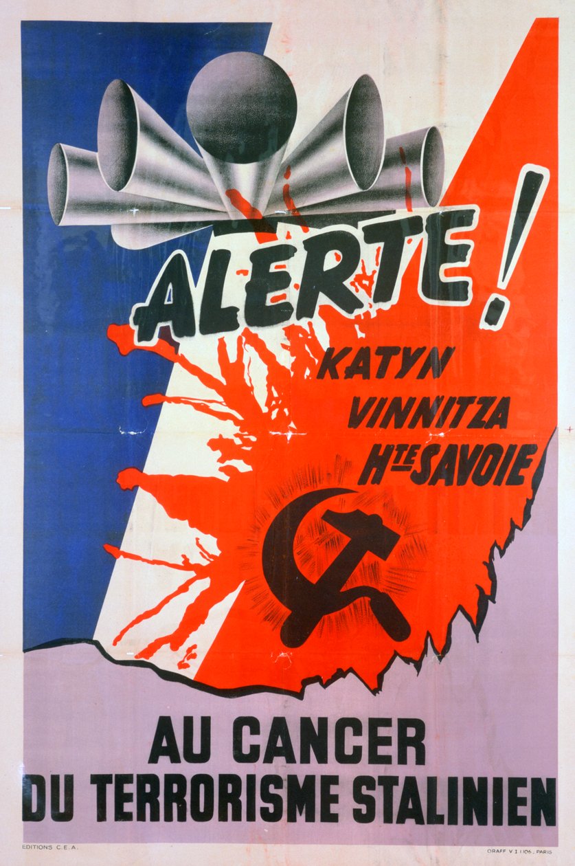 Alerte!, pour le cancer du terrorisme stalinien, vers 1940-1953 - Unbekannt