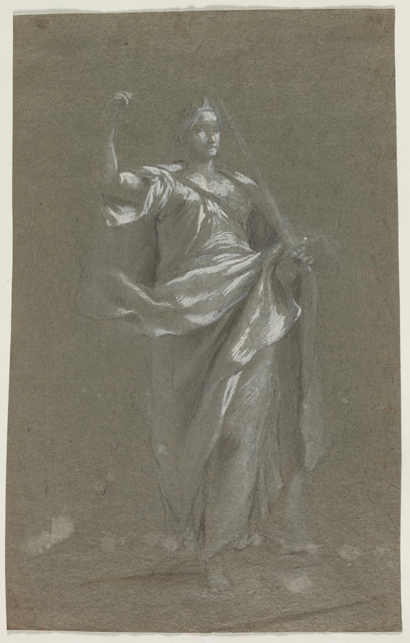 Figure allégorique recto et verso, années 1800 - Unbekannt