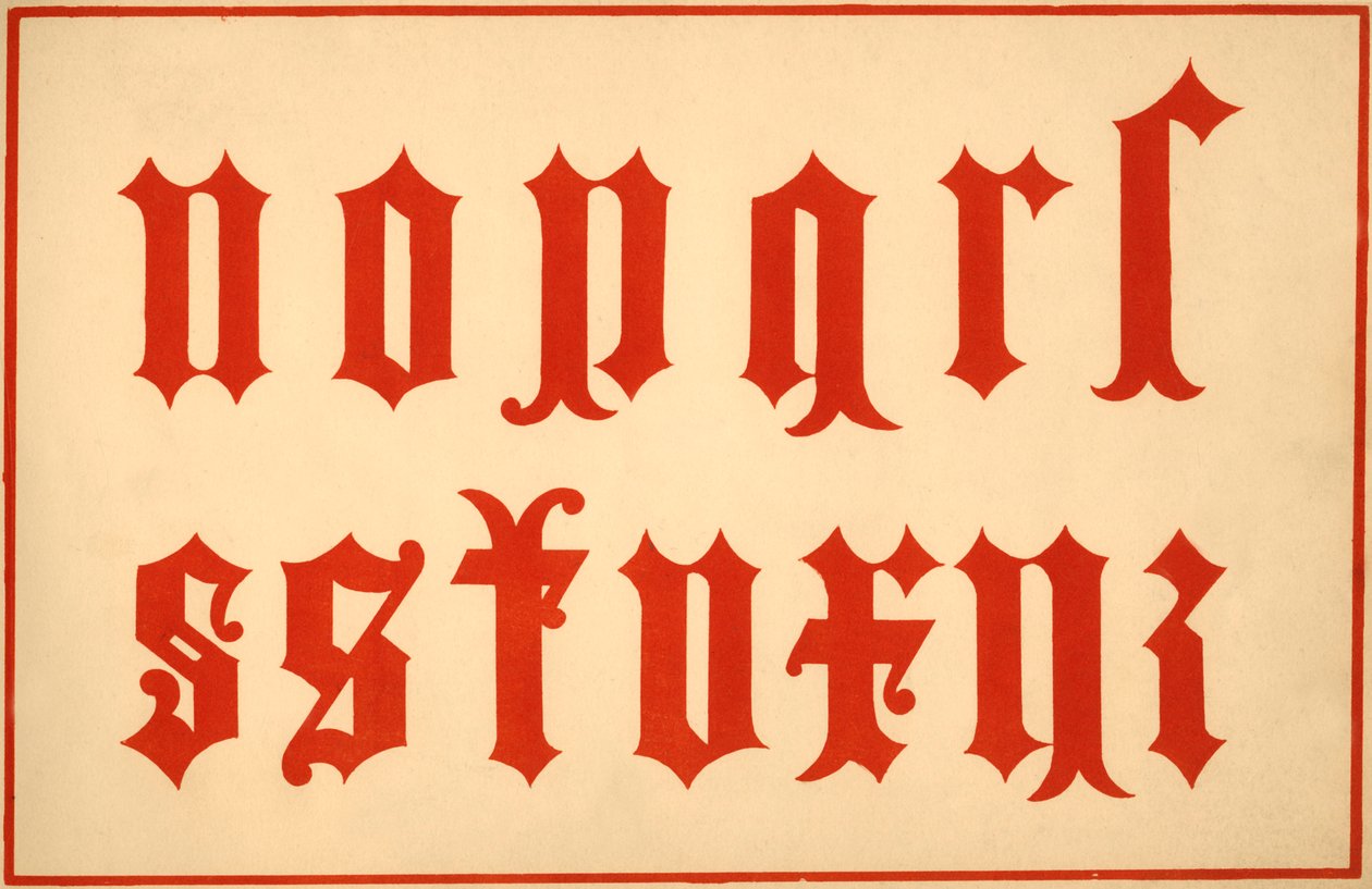 Alphabet, lettres archaïques, minuscules - Unbekannt