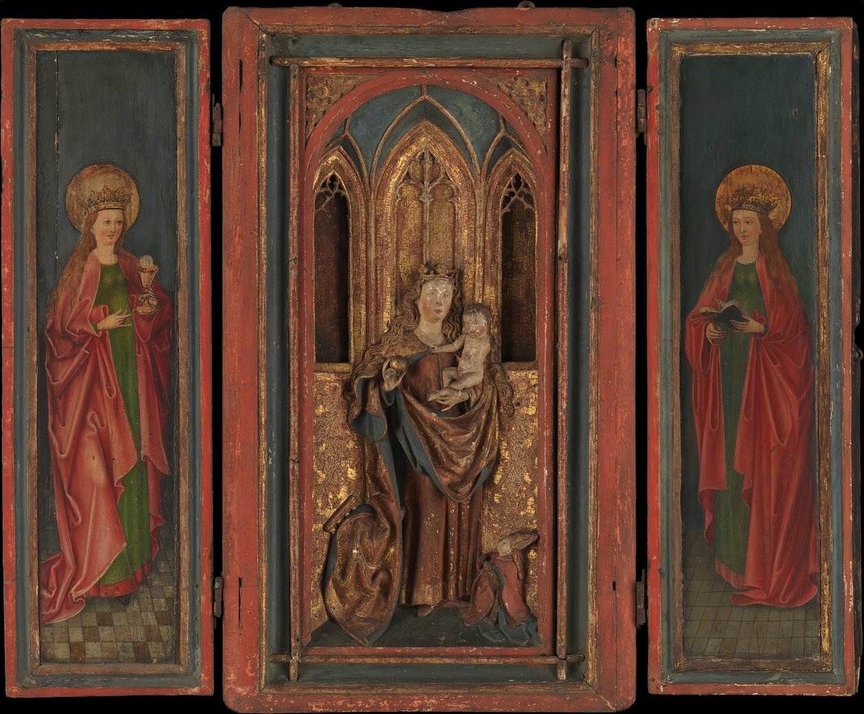 Autel avec la Vierge à l