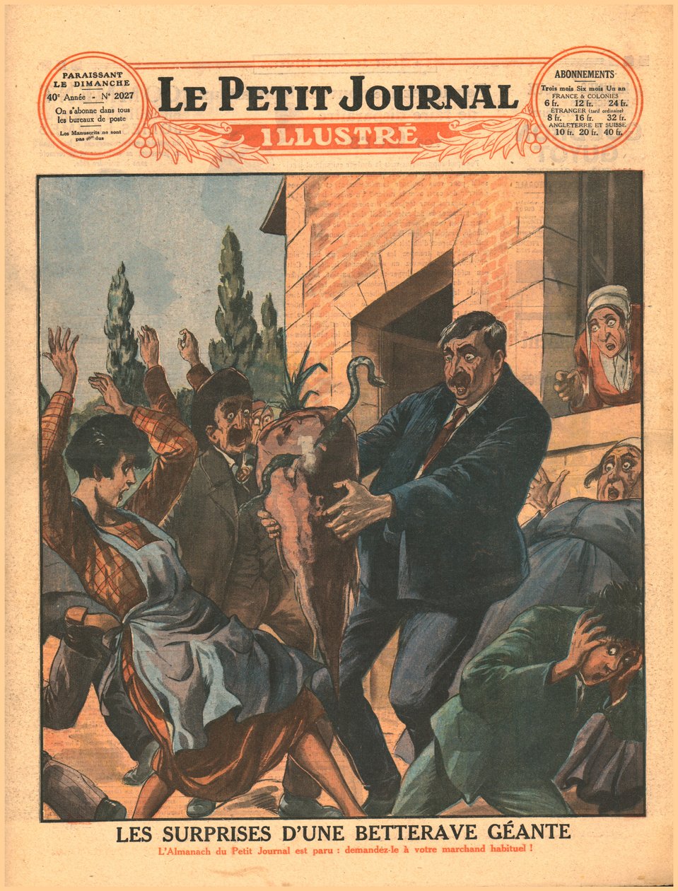 Incroyable betterave géante, 1929 - Unbekannt
