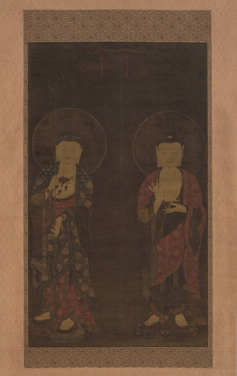 Amitabha et Kshitigarba - Unbekannt