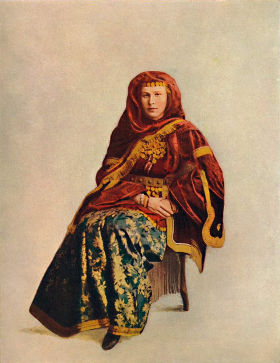 Une femme arménienne du Caucase, 1912 - Unbekannt