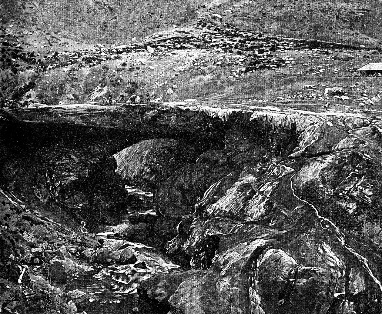 Un pont inca, Pérou, 1895 - Unbekannt