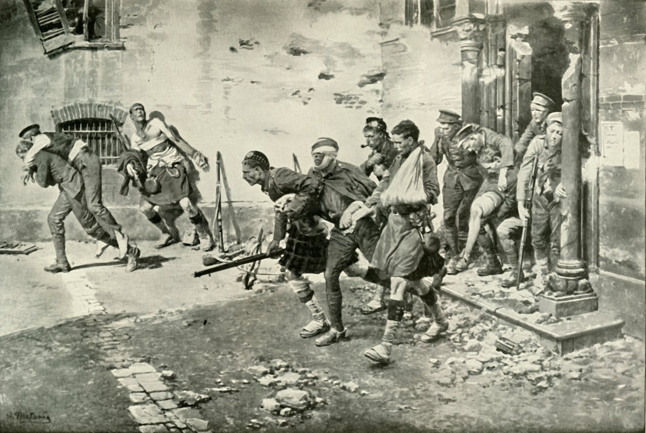 Un incident lors de la retraite de Mons, 1919 - Unbekannt