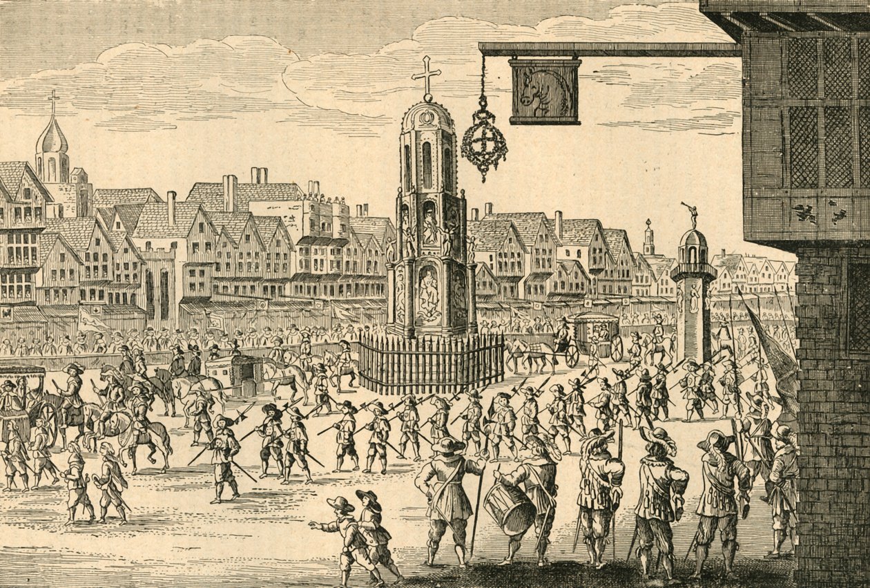 Vue ancienne de Cheapside - Unbekannt