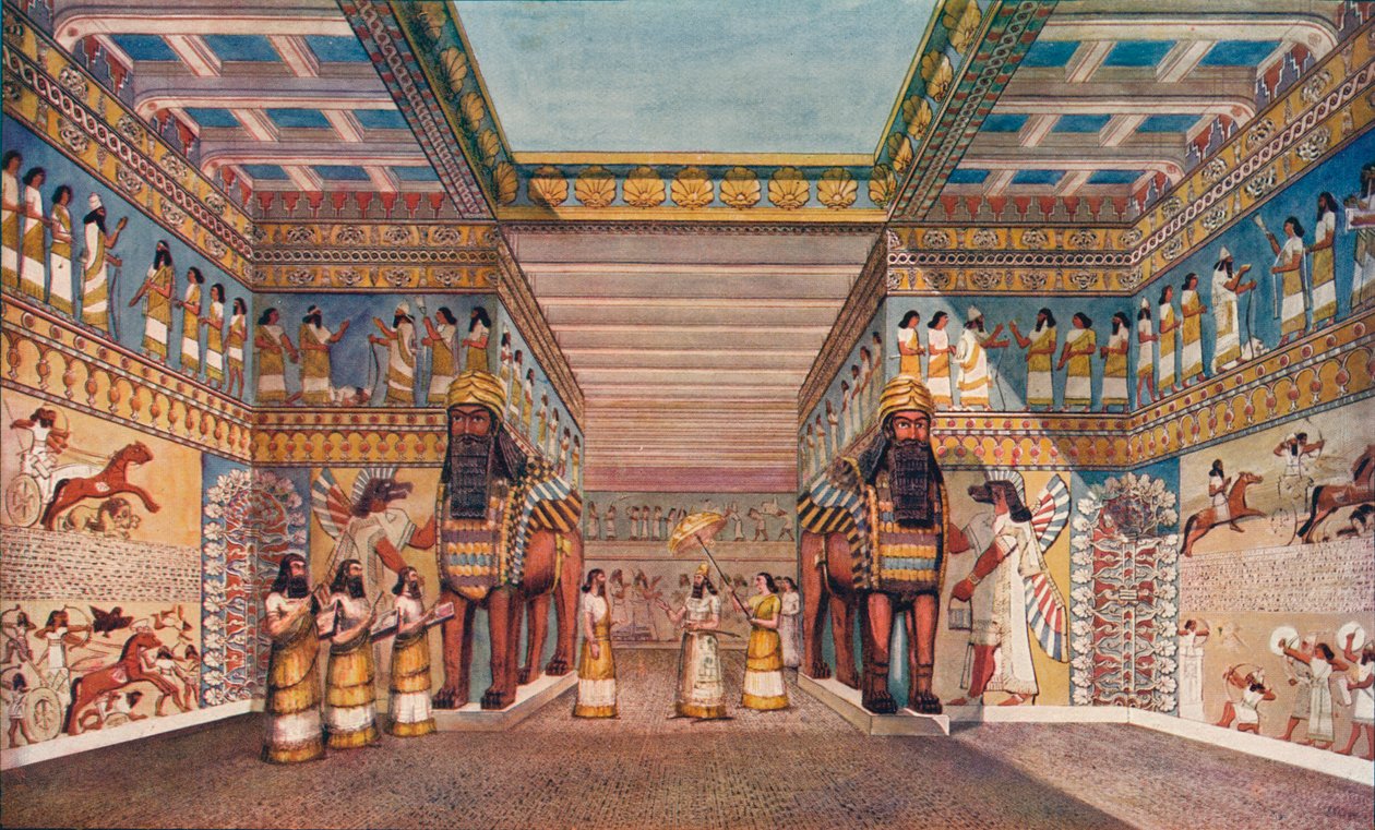 Civilisation ancienne : dans le palais d