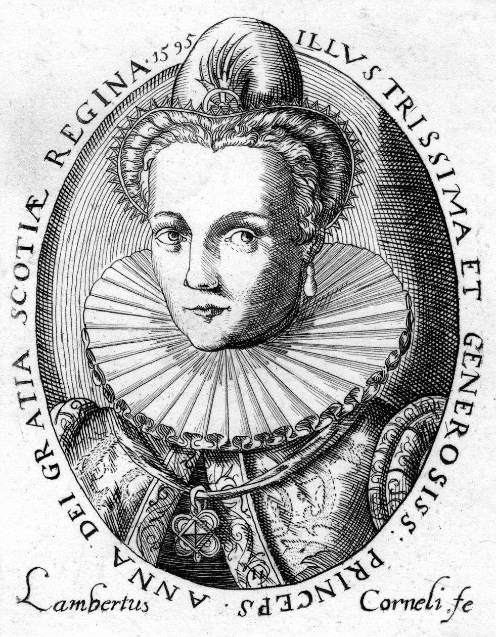 Anne de Danemark, reine consort du roi Jacques Ier d
