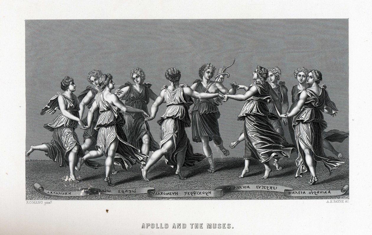 Apollon et les Muses d