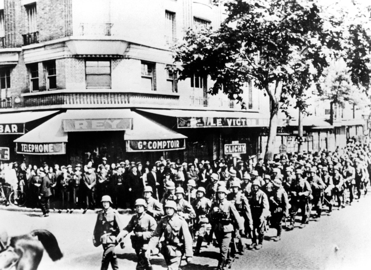 Arrivée des premières troupes allemandes à Paris, juin 1940 - Unbekannt