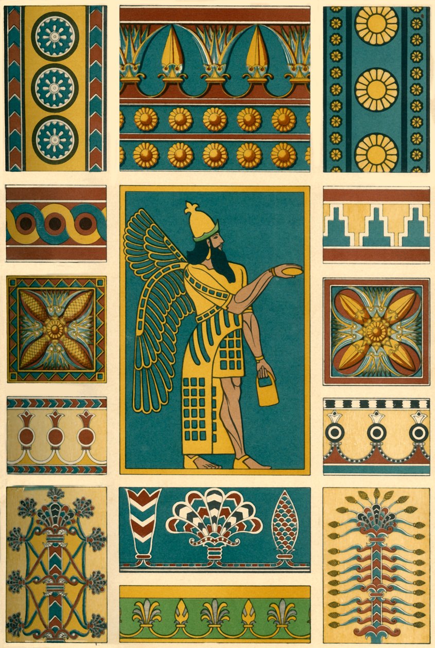 Décoration assyrienne - Unbekannt