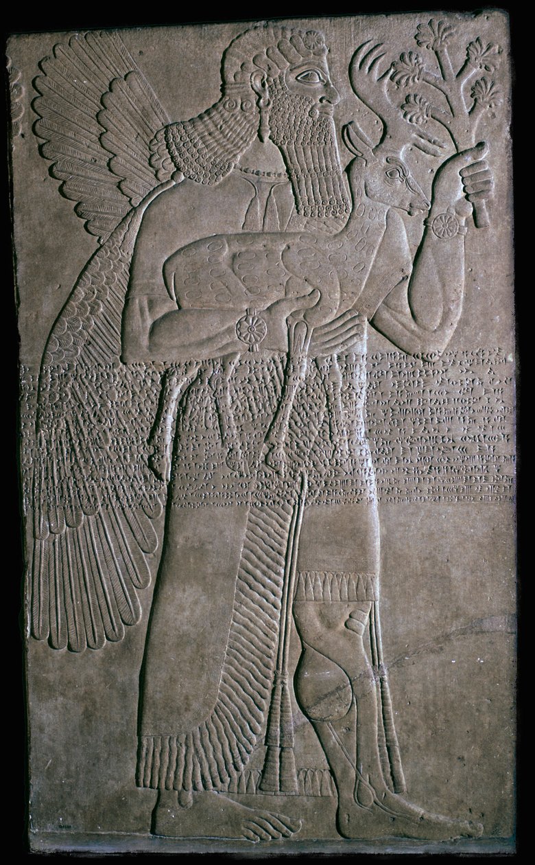 Relief assyrien d