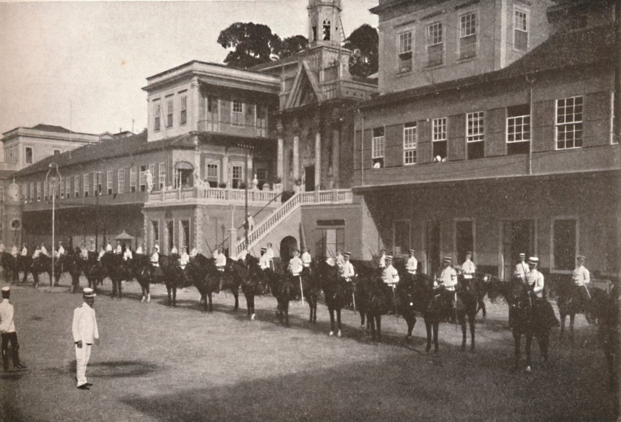 Au quartier général de la police militaire, 1914 - Unbekannt