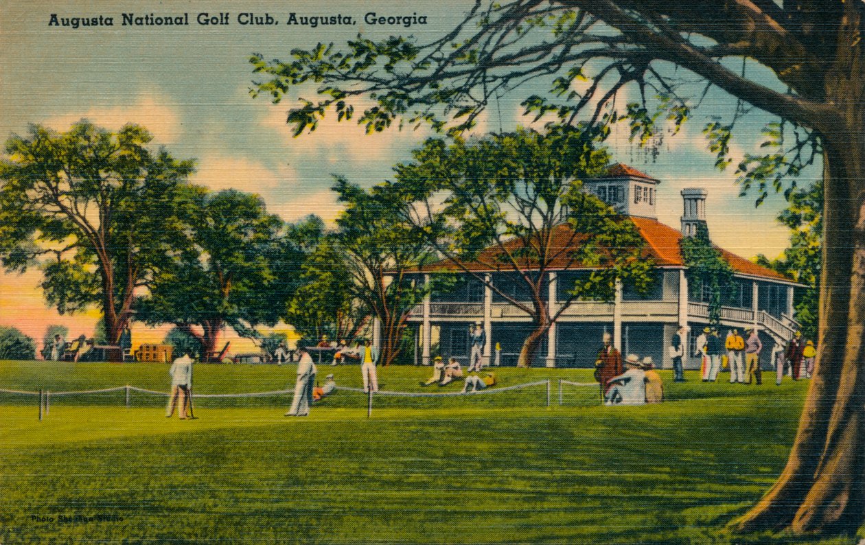 Club-house du Augusta National Golf Club, 1943 - Unbekannt
