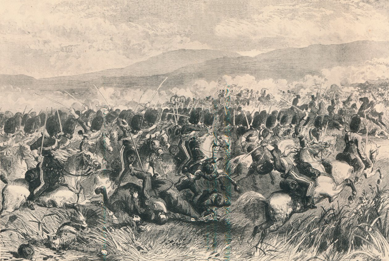Balaclava, 25 octobre 1854. La charge des Scots Greys, 1884 - Unbekannt
